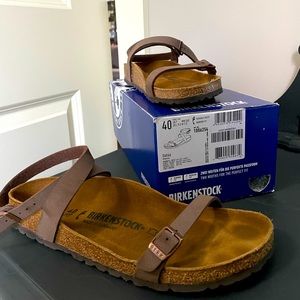 European 40 Birkenstocks, US womens 9